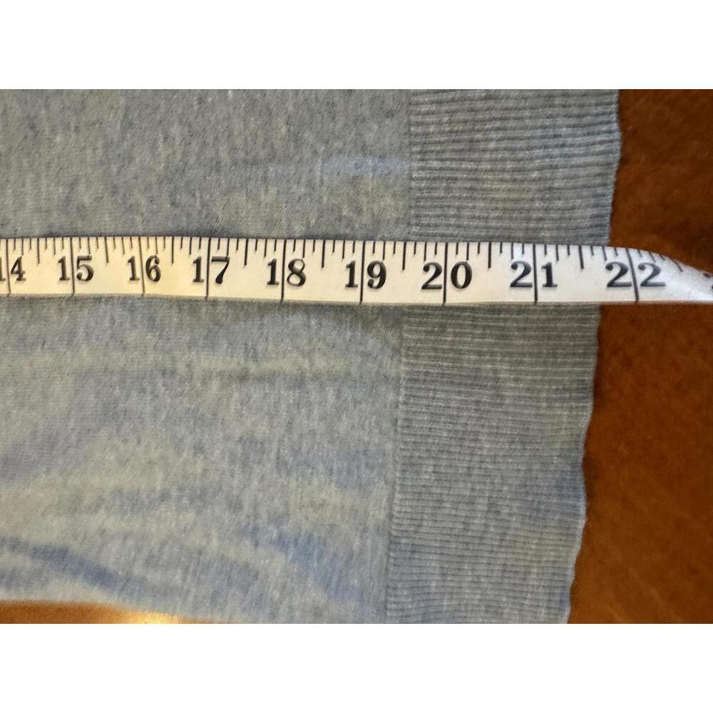 Women’s Light Blue Crew Neck Sweater, Size Large - Picture 5 of 7